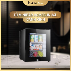 Tủ Minibar Homesun 36L cánh kính