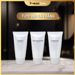 Tuýp nhựa trắng